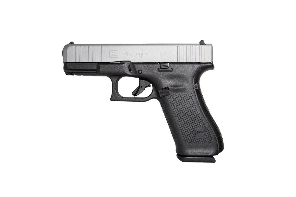 Glock 45 Gen 5 Silver Titanium Slide Cerakote 9mm